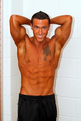Male model photo shoot of Dave Kantrowitz in NABBA Garden State Championship