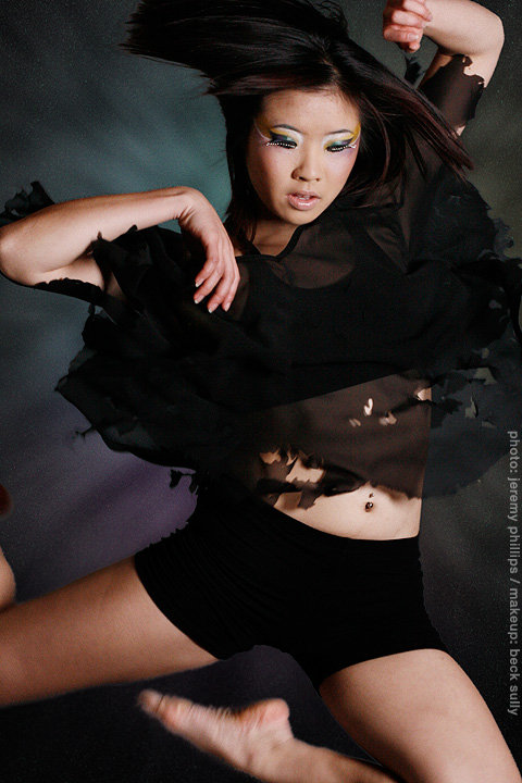 Female model photo shoot of Beck MUA