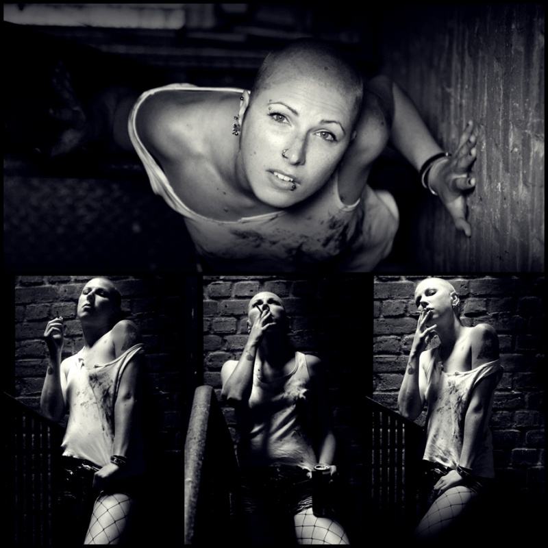 Female model photo shoot of Falka by Goode imaging in London, June 2010
