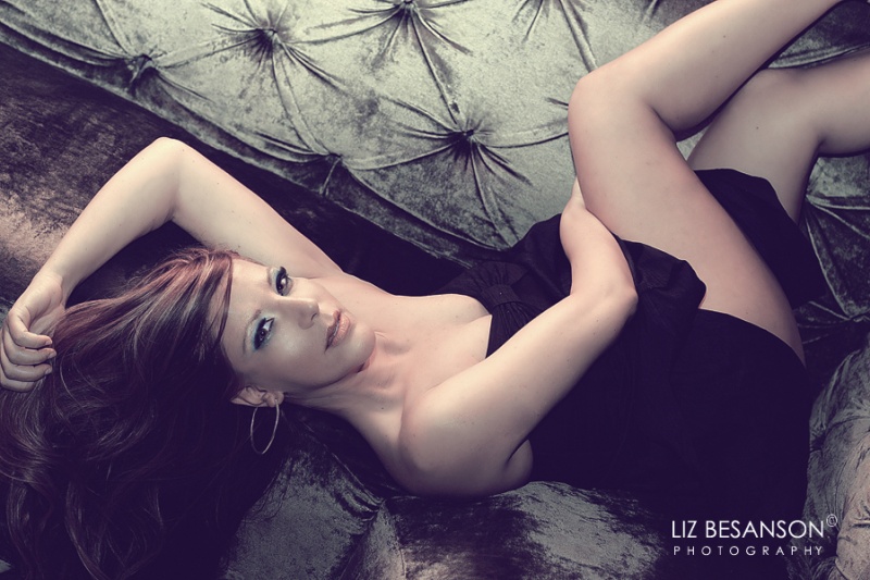 Female model photo shoot of Mia Stellina by Liz Besanson Photos in Gramercy Park Hotel Lobby - NYC