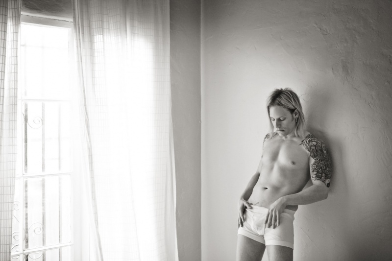 Male model photo shoot of Justin Sandler by Boudoir Rouge in Silverlake, CA