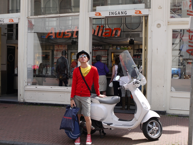 Male model photo shoot of Fendy Tsia in Amsterdam, The Netherland