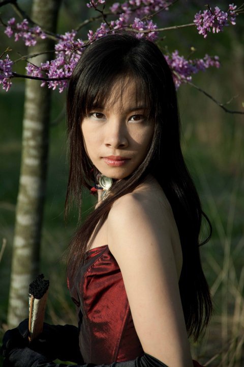 Female model photo shoot of Celeste Orchid by C William Osborne in Cherokee Park