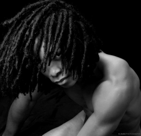 Male model photo shoot of Demetrius Washington in Studio