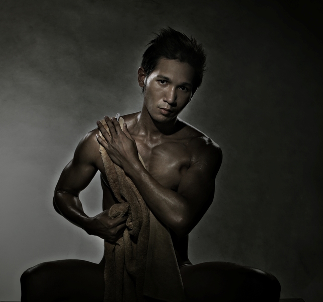 Male model photo shoot of ian co in Cubao