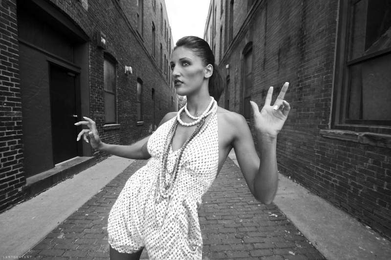Female model photo shoot of Kayla Warren by lastdeviant