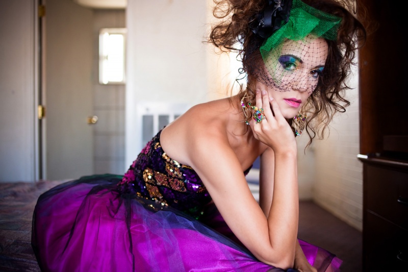 Female model photo shoot of Asija A Ward by michelle herrick, makeup by Lakesha Brandon