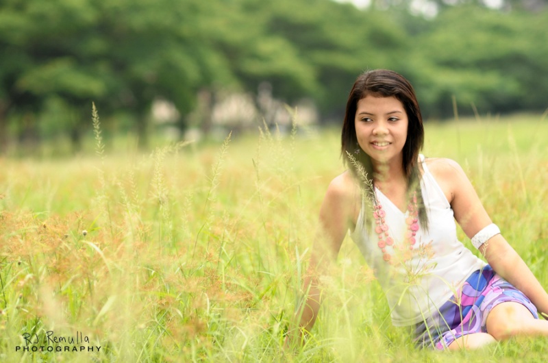Female model photo shoot of belledelvalle in UP Diliman Quezon City