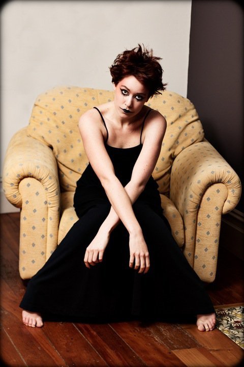 Female model photo shoot of Catherine Mary by Shane Van Laar in Marrickville, makeup by Judith Joan