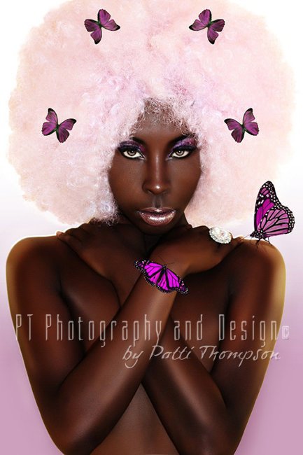 Female model photo shoot of Ladii Lilly by Patti Wooten Thompson , makeup by Makeup By Z