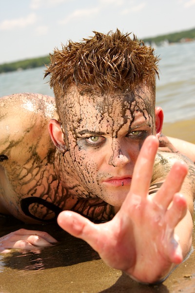 Male model photo shoot of Joshua Blaine in Alum Creek Beach, makeup by Blushin Cheeks By Britt