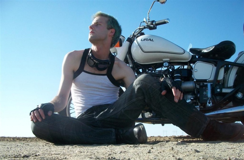 Male model photo shoot of Andy Brennan in middle of california