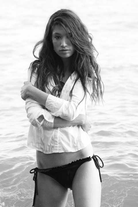 Female model photo shoot of Kiandra R in Beach
