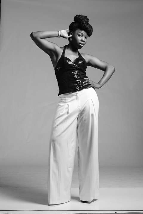 Female model photo shoot of Iffy Okponyia in Studio 6 Atlanta