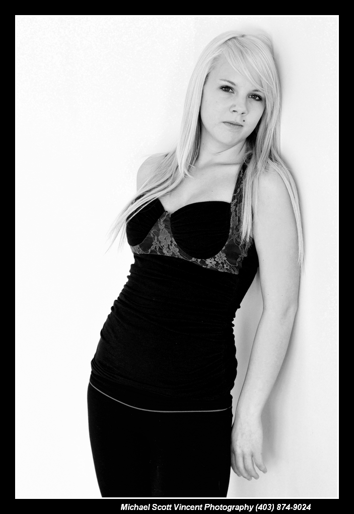 Female model photo shoot of Michelle Arsenault by PeachICON