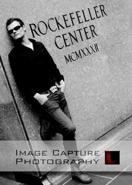 Male model photo shoot of Martin Bartlam in ROCKERFELLER BUILDING NYC
