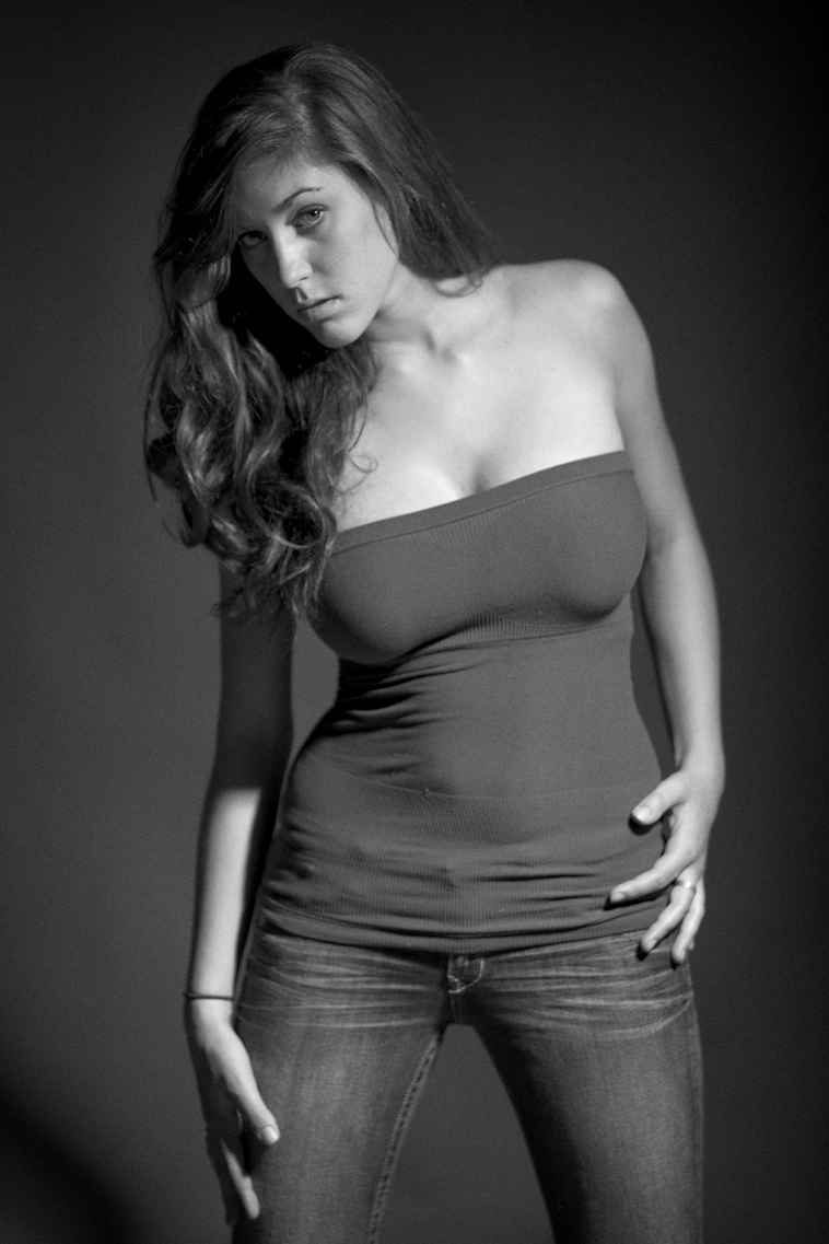 Female model photo shoot of Alie  H by Josh Benishek 