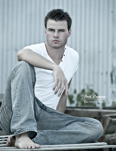 Male model photo shoot of Kale Roberts by Josh Camero