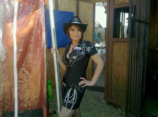 Female model photo shoot of Julie Nicole Barriga in Antelope Valley Fairgrounds
