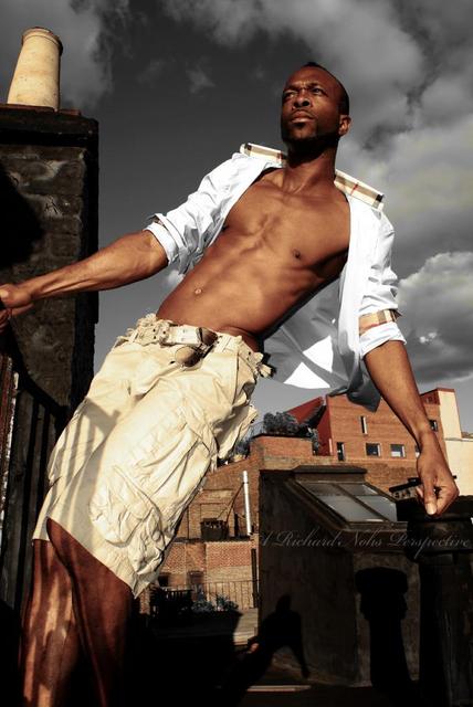 Male model photo shoot of OluA by The RN Perspective