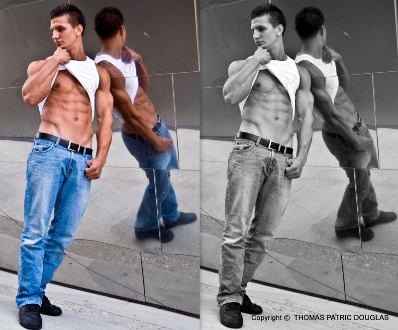 Male model photo shoot of Matthew St Louis by DOUGLASFOTOS in Los Angeles