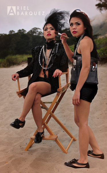 Female model photo shoot of Michelle Fernandez and 1663342 by Red eyes production in Stinson Beach