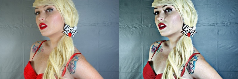 Female model photo shoot of Explosive Pixels and Samantha Acord by De Fleur Photo