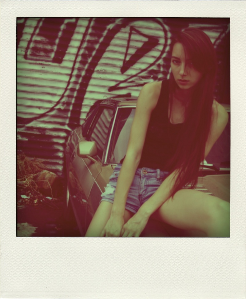 Female model photo shoot of Anca U in Brooklyn