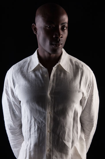 Male model photo shoot of Charles Mensah