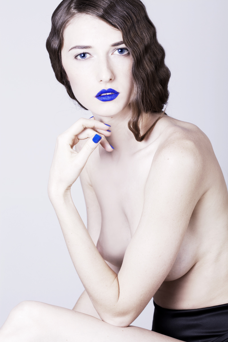 Female model photo shoot of INNA MAKE-UP ARTIST by Chiara Ceci