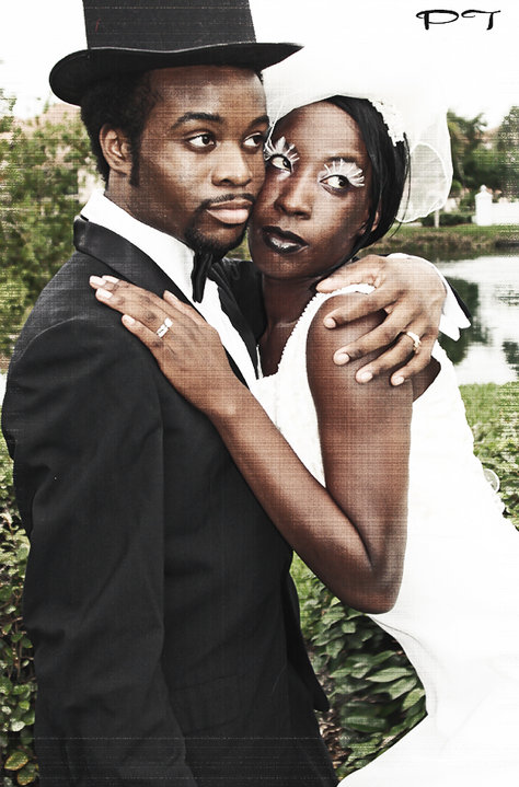 Male and Female model photo shoot of Tristan Richards and Ladii Lilly by Patti Wooten Thompson  in Clearwater, FL, makeup by Makeup By Z
