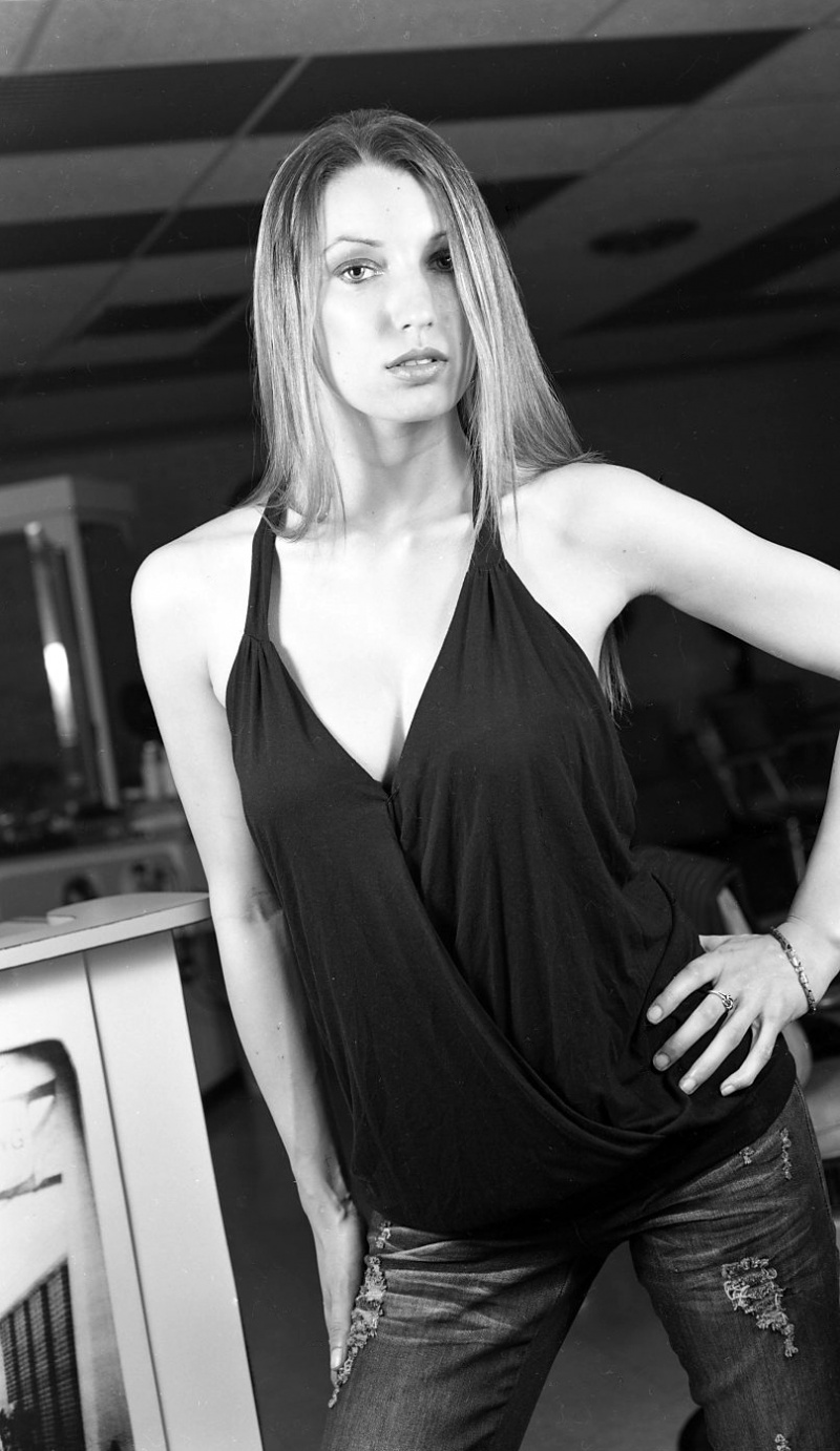 Female model photo shoot of TK Phoenix by follyharper in Franz Salon - Chicago