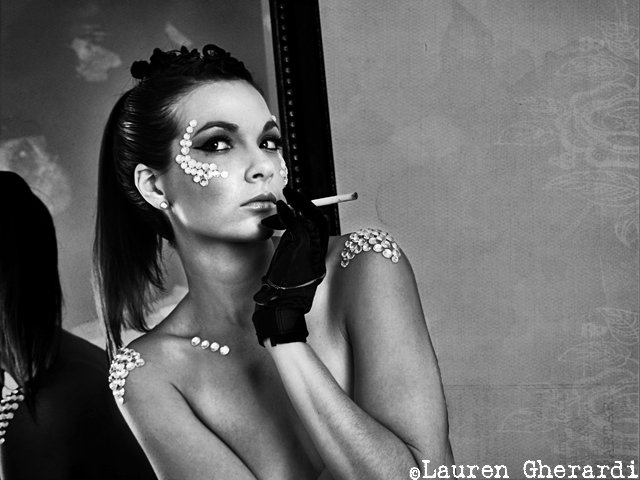 Female model photo shoot of Chabri by Lauren Gherardi in Jacksonville, FL, makeup by Sonia Garza