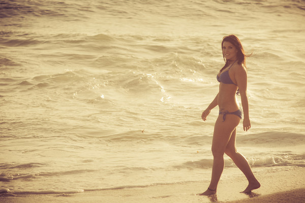 Female model photo shoot of gabby woody in 1000 steps beach