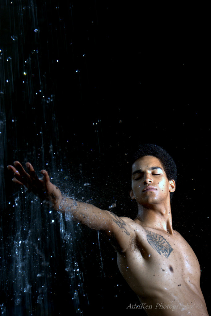Male model photo shoot of Marcus Skeete by AdriKen Photography in House of Paint (Ottawa)