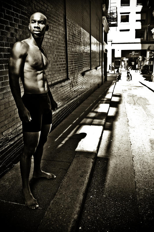 Male model photo shoot of SirSwag Sanders by BrittSense in SF