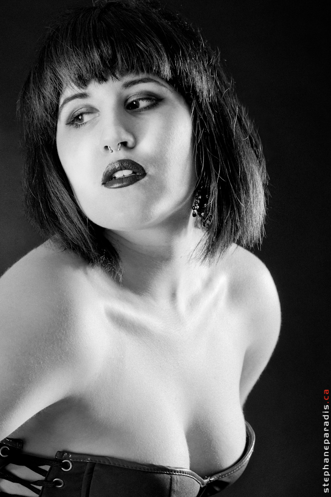 Female model photo shoot of LegsLaMore by Stephane Paradis