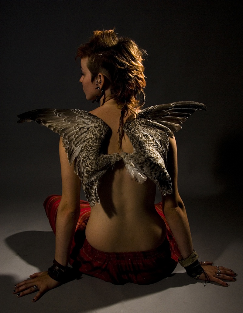 Female model photo shoot of Kaia Bessant by Charlotte Bibby