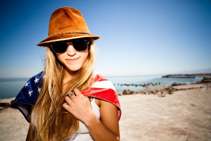 Female model photo shoot of Emmanuelle Laine in Salton Sea
