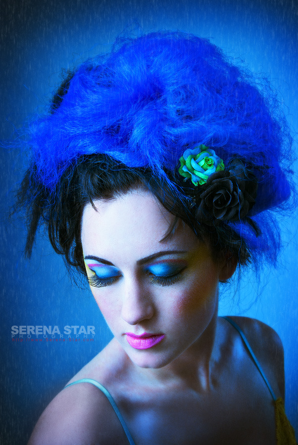 Female model photo shoot of Lily DeVille by Serena Star Photography, makeup by Makeup by Serena Star