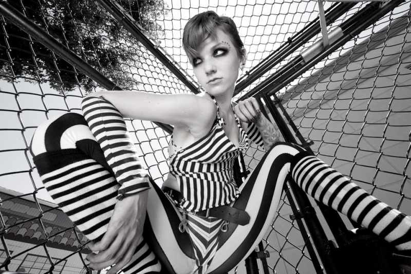Female model photo shoot of Shandi Meekus Gustafski by Greg Papazian