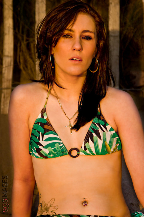 Female model photo shoot of santana blain