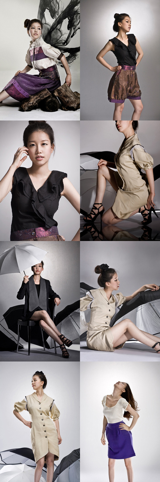 Female model photo shoot of Sil Kwon in Studio