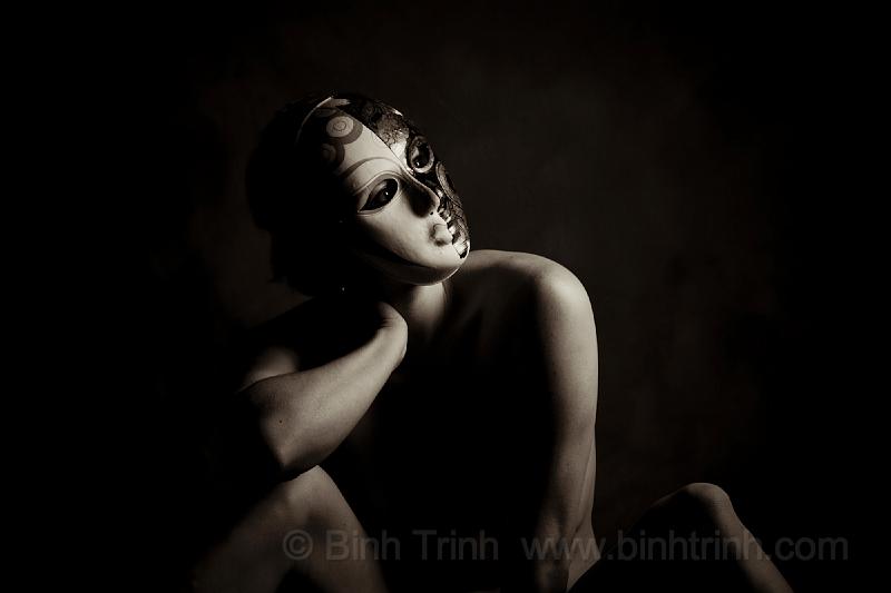 Female model photo shoot of Willow Noir by Binh Trinh