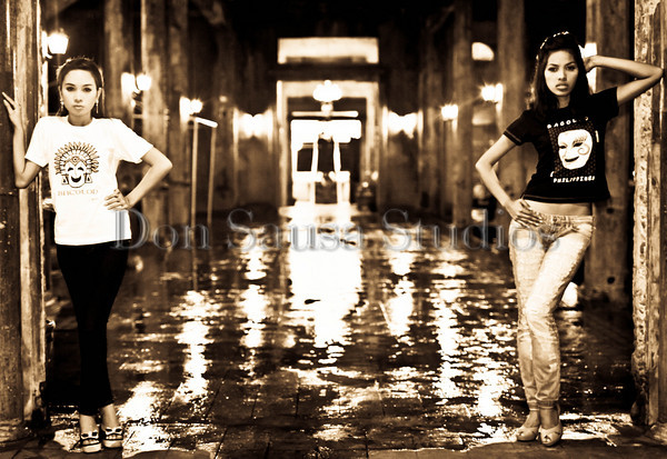 Male and Female model photo shoot of donstudios, Joy Gutierrez and Joy Pagurayan  in Bacolod, Philippines