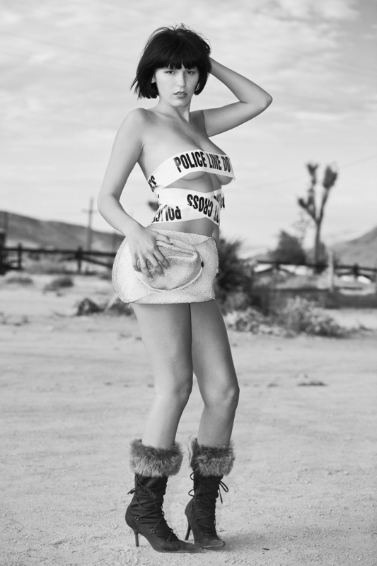 Male and Female model photo shoot of Mike Meyers and Yelena Kudrya in The Desert