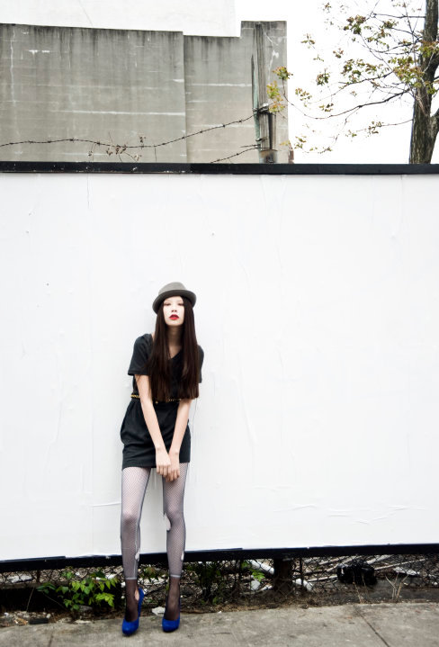 Female model photo shoot of Laura Boulden in New York, New York. Alphabet City