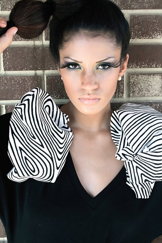 Female model photo shoot of VIctoria Faith, hair styled by Jenni Bailey