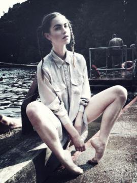 Female model photo shoot of Sabina Ventriglia in London