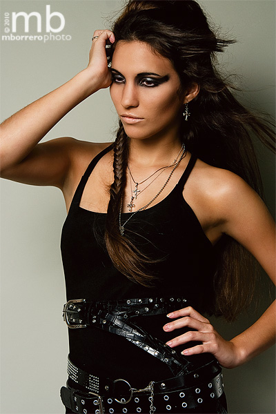 Female model photo shoot of Ely M by mborrero photo in Studio